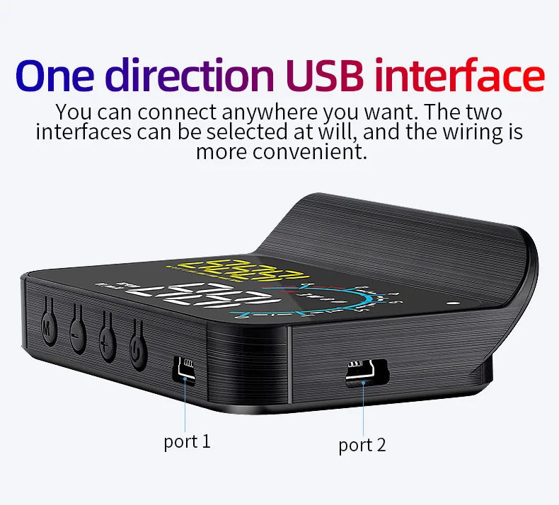 M12 HUD Windshield Projector OBD+GPS Universal Head Up Display Car Speedometer Water temp RPM Voltage Security Automatic Alarm Magic Electronics S71b8035f820848d0a6473c0d558fc419l