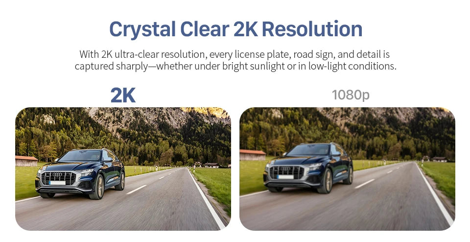 2K KAWA MINI 3 Pro Cameras for Car DVR Tiny Dash Cam 24 Parking Auto Video Recorder WiFi APP Voice Control Car dashcam - Magic Electronics