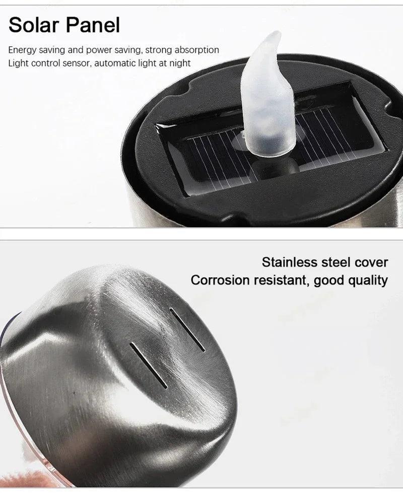 LED Solar Candles Light Flameless Rechargeable Night Light For Wedding Party Garden Decor Outdoor Waterproof Solar Candles Lamp Magic Electronics S7239b80b81e34057881dab36c17c8f5fQ