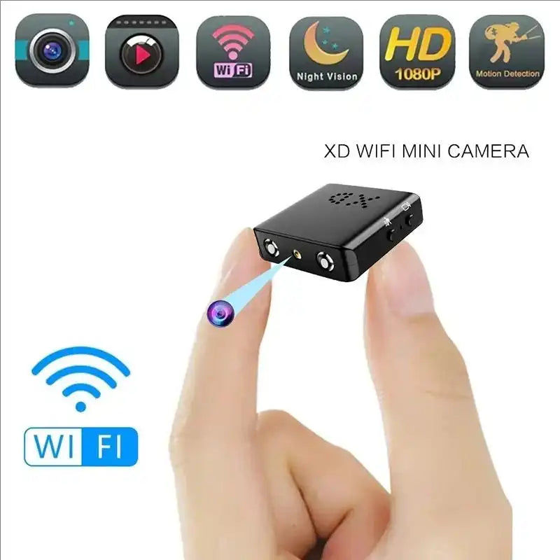 1080P HD Mini Wifi Camera XD Wire Camera Smart Home Security indoor Anti-theft IP Camera Video Voice APP Real-time Cam - Magic Electronics