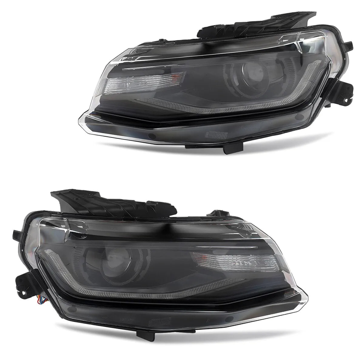 Front Headlight For Chevy Camaro 2016 2017 2018 2019 2020 2021 2022 HID/Xenon Projector Headlights LED DRL LEFT RIGHT Head Light - Magic Electronics