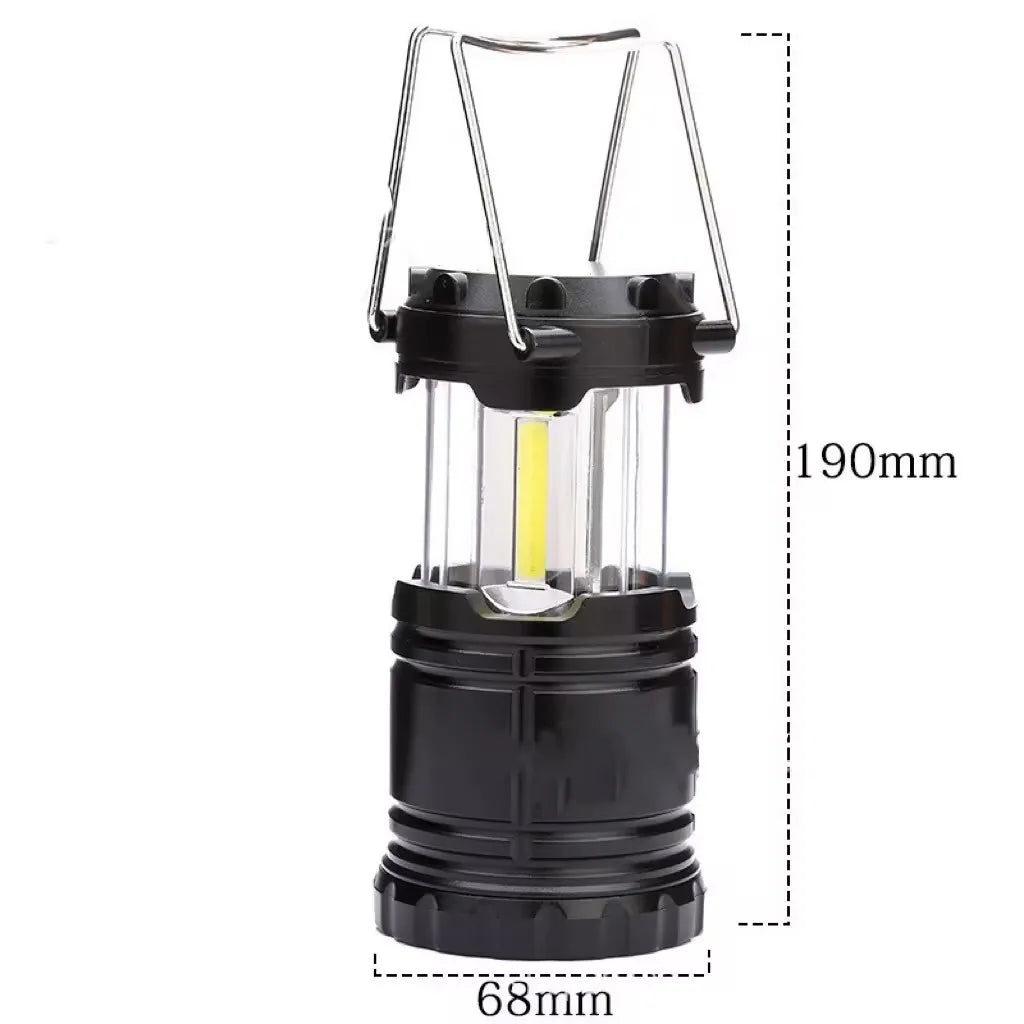 HOMEFISH Camp Lamp, Outdoor Tent Light, Portable Lantern, Multifunctional Emergency Light, Battery Powered (Without Batteries ) Magic Electronics S75908db3b22f44d2a2fe1f6ca5d9ace7C