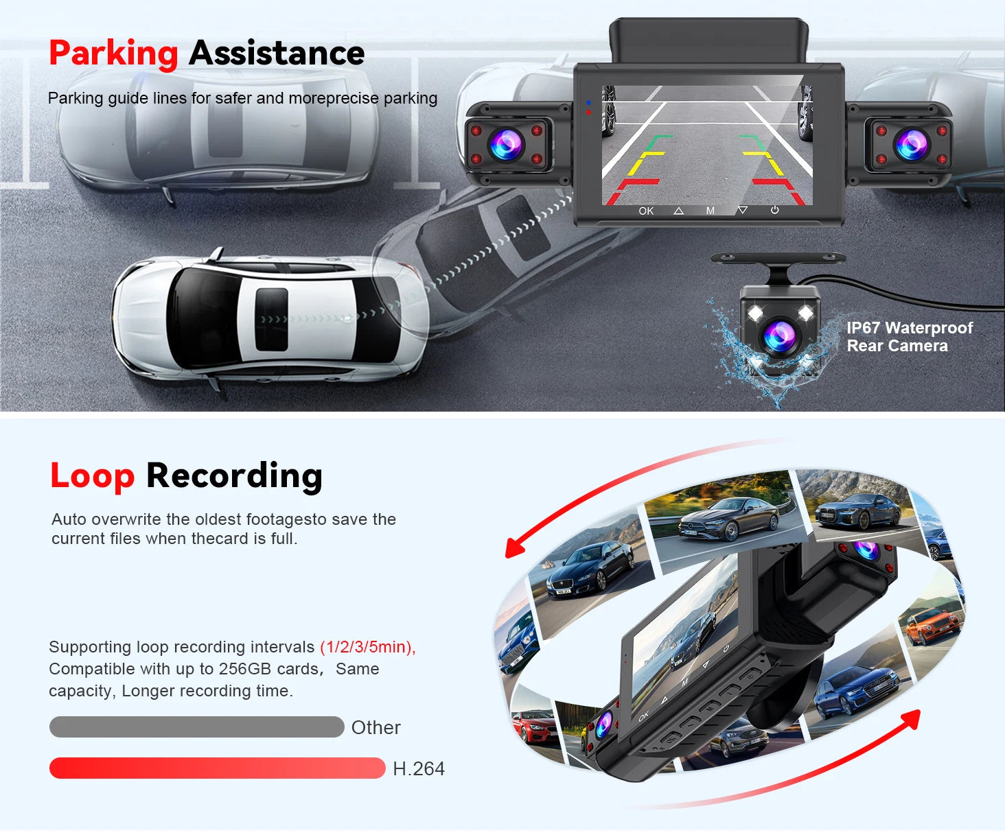  Dashcam for cars 4 Channel Black Box WiFi Driving Camera FHD 1080P Night Vision Loop Recording 24H Parking Mode car accessorie Magic Electronics S75966b6efa79412e9e2a76f873b45e37c