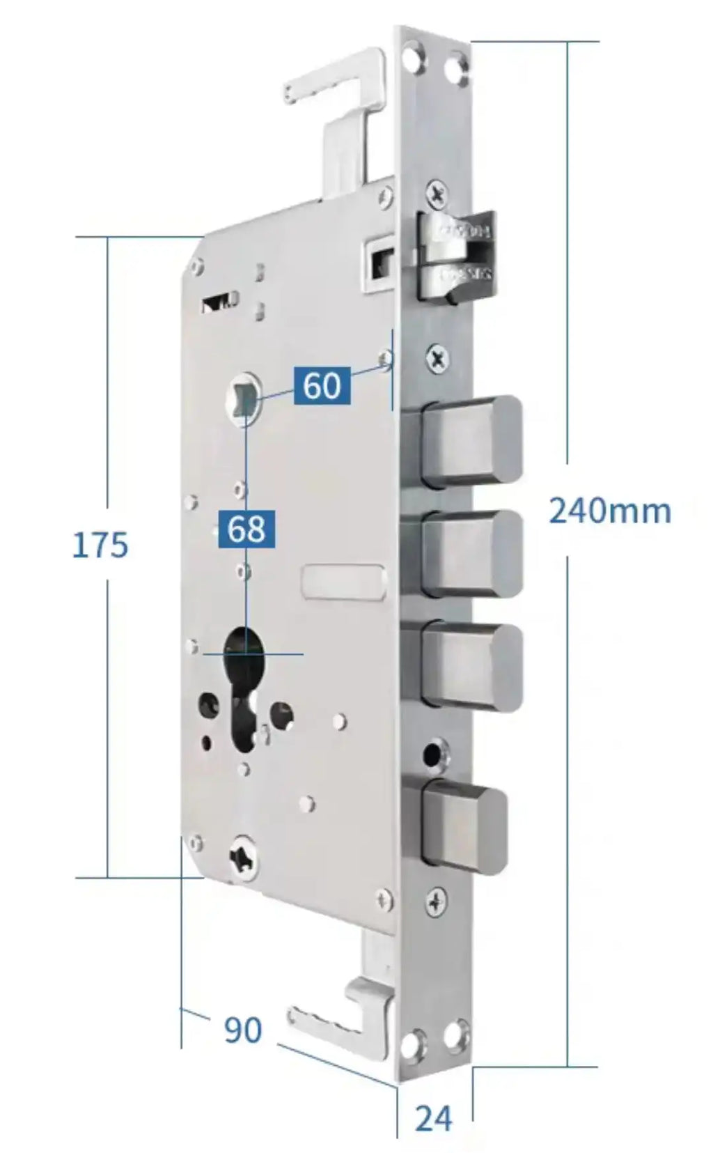 3D Face Recognition Unlock Digital Door Lock With Camera FIngerprint Password Unlock Keyless Electronic Door Lock - Magic Electronics