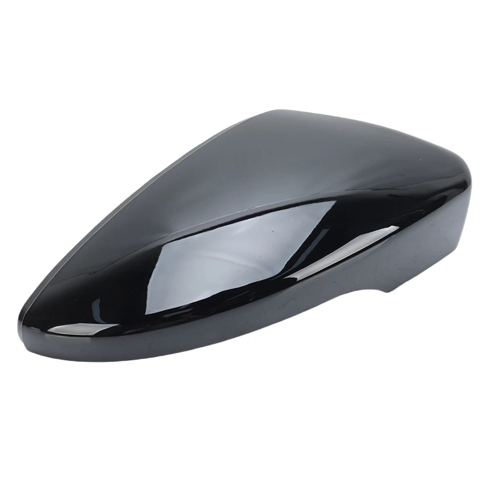Rearview Mirror Cover Cap For Volkswagen Scirocco Beetle CC EOS Passat 2009 2010-2017 Painted Black With Buckle Car Accessories Magic Electronics S76b9cc5219344ab5afd8334f40dadf97k