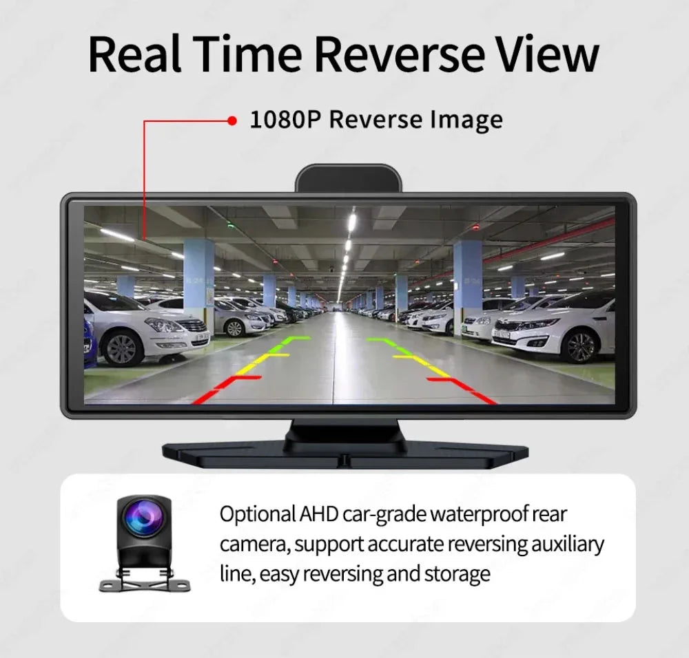 10.26 Inch 4K 3840*2160P Car Dvr Carplay Android-Auto Dash Cam Cabin GPS 5G WIFI FM BT Dual Lens Camera Dashcam Drived Record Magic Electronics S777d569c3dd646728b1c42f92f4ad78dT