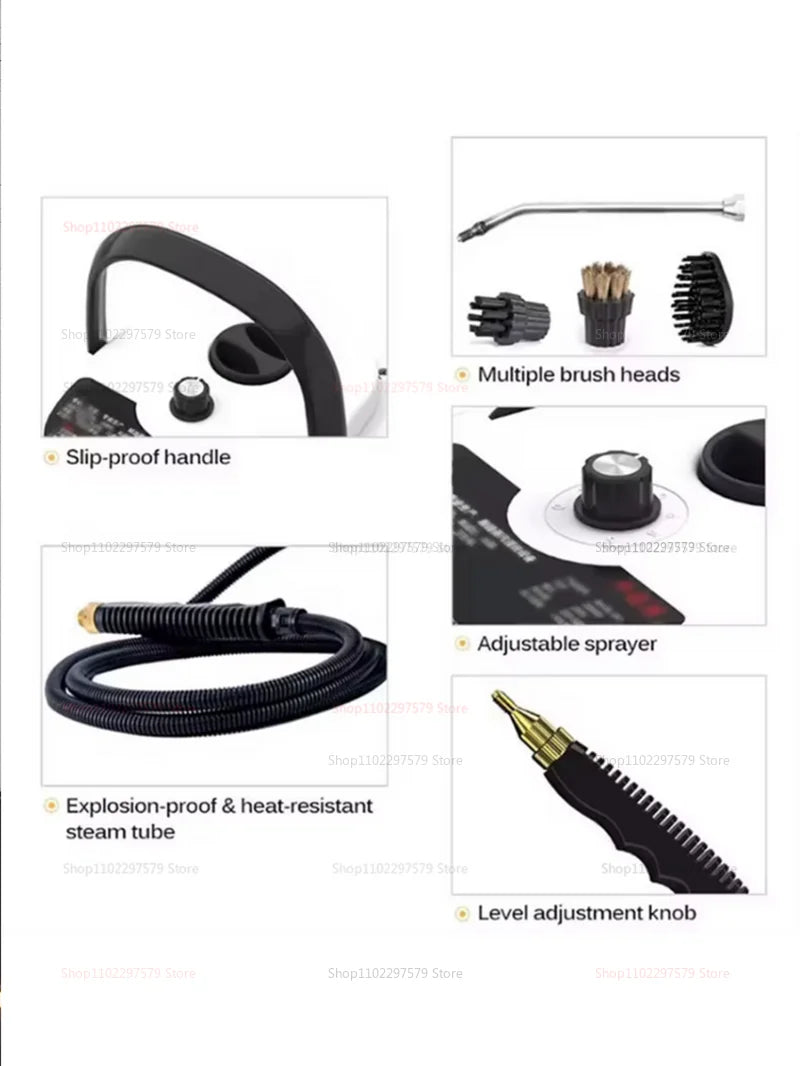 2025 Multi-Functional Home Steam Cleaner High Temperature High Pressure for Range Hood Air Conditioning and Kitchen Cleaning Magic Electronics S79705e20349044979ffb26ca3a6653dcj