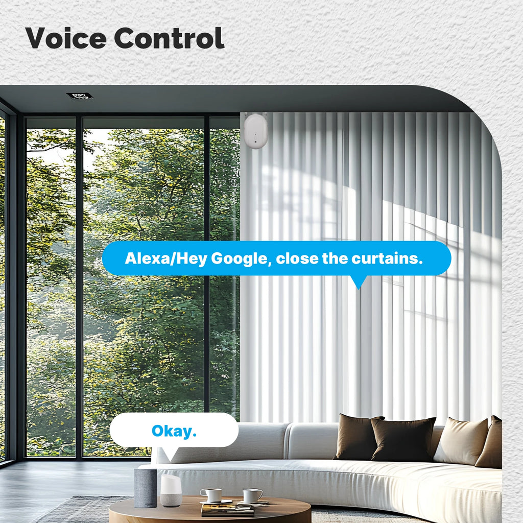 MOES Tuya ZigBee Smart Electric Curtain Robot Timing Auto Opener Closer Light Sensor App Remote Control Support Alexa GoogleHome Magic Electronics S79ff6eb5893246ba920f9890ce71608cH_5a1198ee-30ac-49b7-bdab-f875c7b962a0