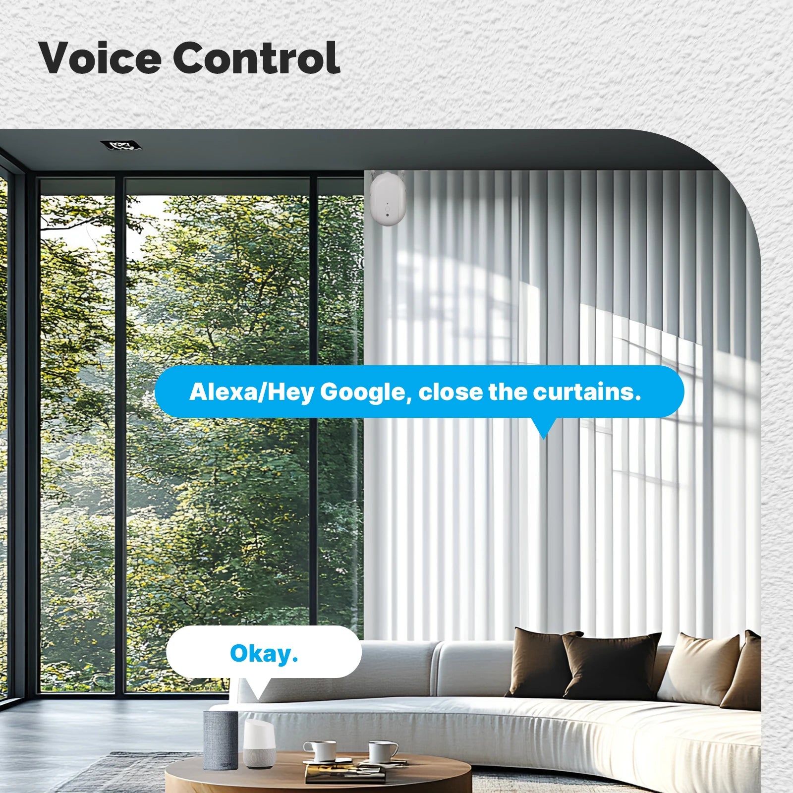 MOES Tuya ZigBee Smart Electric Curtain Robot Timing Auto Opener Closer Light Sensor App Remote Control Support Alexa GoogleHome Magic Electronics S79ff6eb5893246ba920f9890ce71608cH_5a1198ee-30ac-49b7-bdab-f875c7b962a0