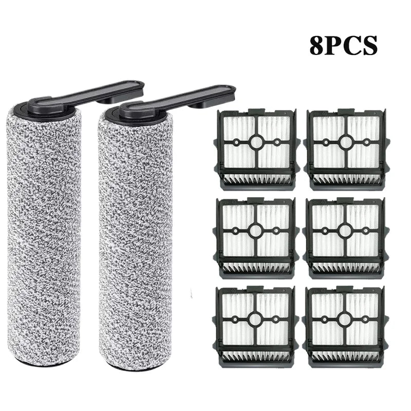For Tineco Floor ONE S5 Combo Cordless Wet Dry Vacuum Cleaner Accessories Brush Roller And HEPA Filter Replacement Spare Parts 8PCS 2 Magic Electronics S7d7285be6f754c7a89345d0435c903bd5 8PCS 2