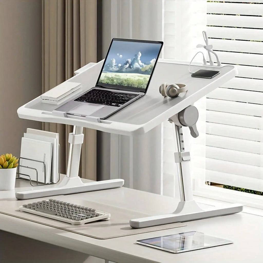 Adjustable Height And Angle Folding Desk, Home Office Computer Desk, Portable Laptop Desk Foldable Laptop Bed Tray Desk Grey United States Magic Electronics S7da3a9d8eb8541c1be2d4bfb4405e72dp Grey United States