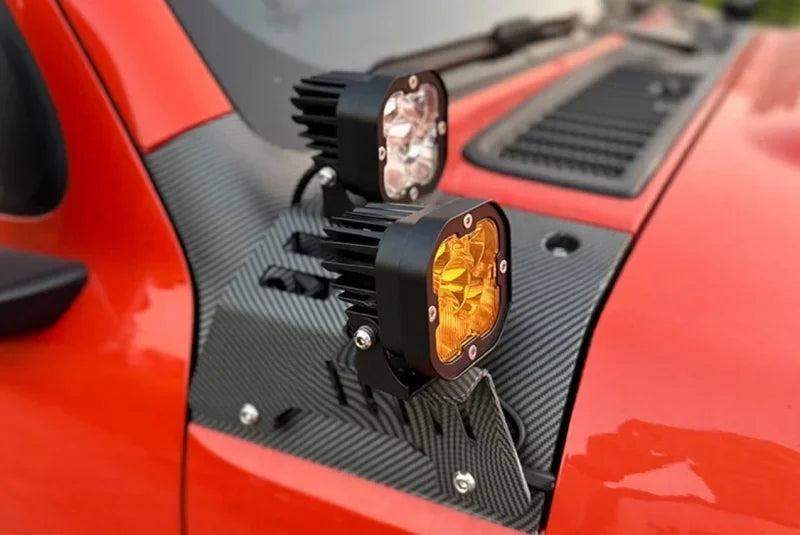 Car A-pillar Bracket Fit for GWM Tank 300 2020-2024 Modified LED Auxiliary Light Cover A-pillar Spotlight Bracket Accessories Magic Electronics S7eab476041cb4f379f2e9b61bb8eb799a