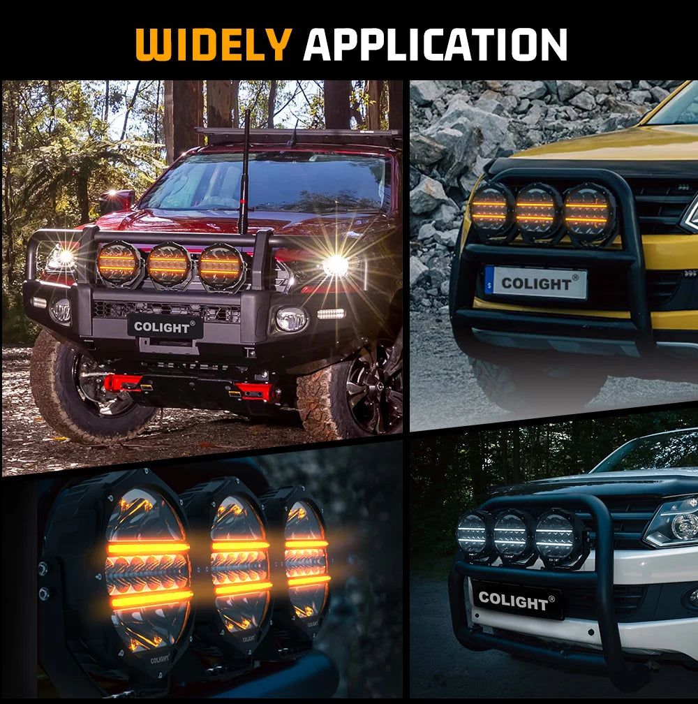 CO LIGHT Round LED Offroad Lights 7 Inch Spot Driving Light Pods with DRL Super Bright Off Road Ditch Work Light Bar for SUV Magic Electronics S7fd1bfd871a44bdb81453c48e85a66e0j