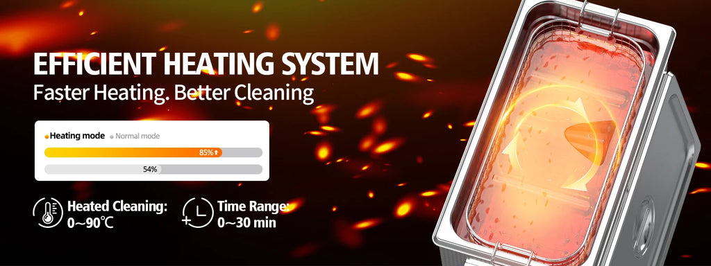 Ultrasonic Cleaner 3L 120W/180W Heater Timer Knob Control 40KHz Ultrasonic Cleaning Machine for Dental Tools 3D Models Magic Electronics S8130778f515b46d7a62ae7d952df967dg