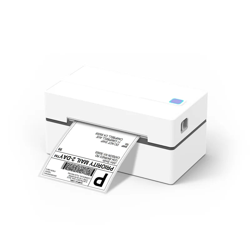 Thermal Label Printer Portable No Ink Required 203DPI 4x6 for Small Business Bluetooth USB High Speed Express Airway Bill White color United States Magic Electronics S831c8b988608454586a52f7881363cb4G White color United States