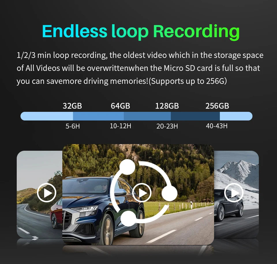 2K KAWA MINI 3 Pro Cameras for Car DVR Tiny Dash Cam 24 Parking Auto Video Recorder WiFi APP Voice Control Car dashcam - Magic Electronics