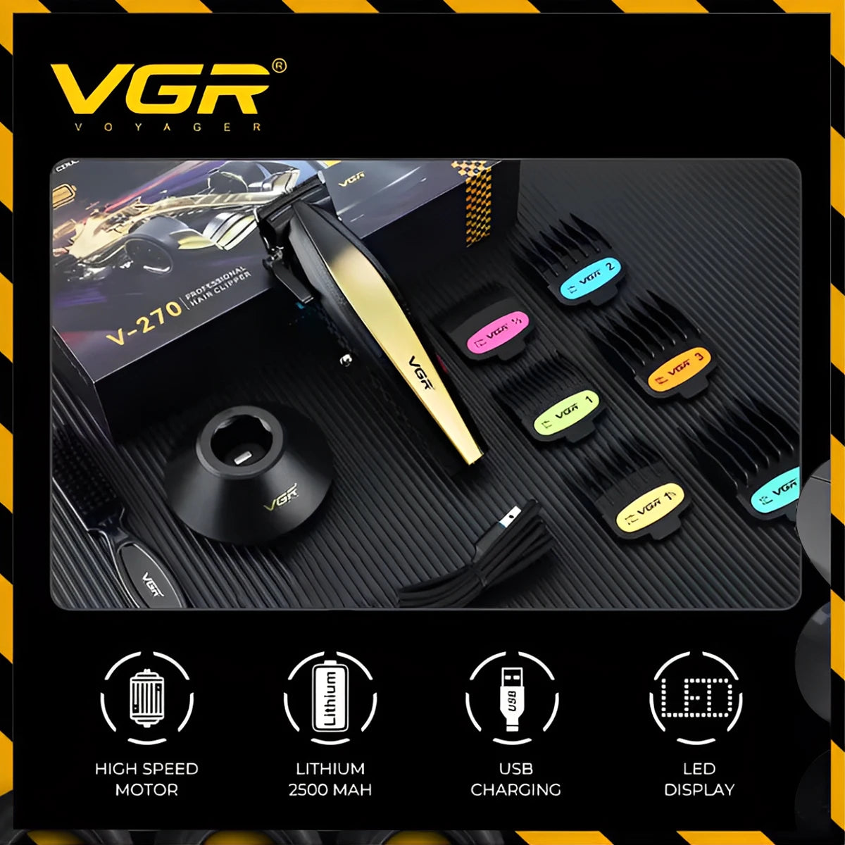VGR V-270 High end Hair Clipper Set Hair Salon Household Electric Hair Clipper Metal Mech Wind Alloy Blade 9000 RPM Hair Trimmer Magic Electronics S83495e295ce9468580fb1e01ae4d16aeL_9ffa2531-88a7-4ab0-938e-9c6efc63ba49
