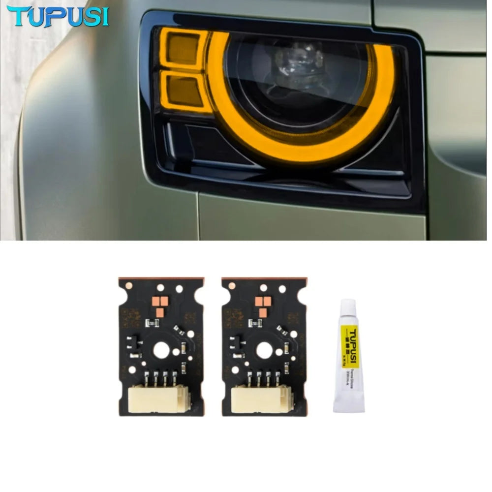 LED DRL Chip Light Module for Land Rover Defender L663 CML-G5M3 5120-1 UBL3036 Headlight Daytime Running Light Amber red blue Amber Magic Electronics S83cfb6becbcb45a082362b1fe9f468040 Amber