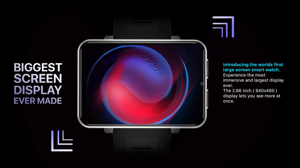 DM100 4G LTE 2.86" Android Smart Watch Android 7.1 OS Phone Watch 32 ROM 5MP Camera 480*640 Screen 2700mah Battery Smartwatch Magic Electronics S847bc02a034c47148e8c8b9902dce4cfa