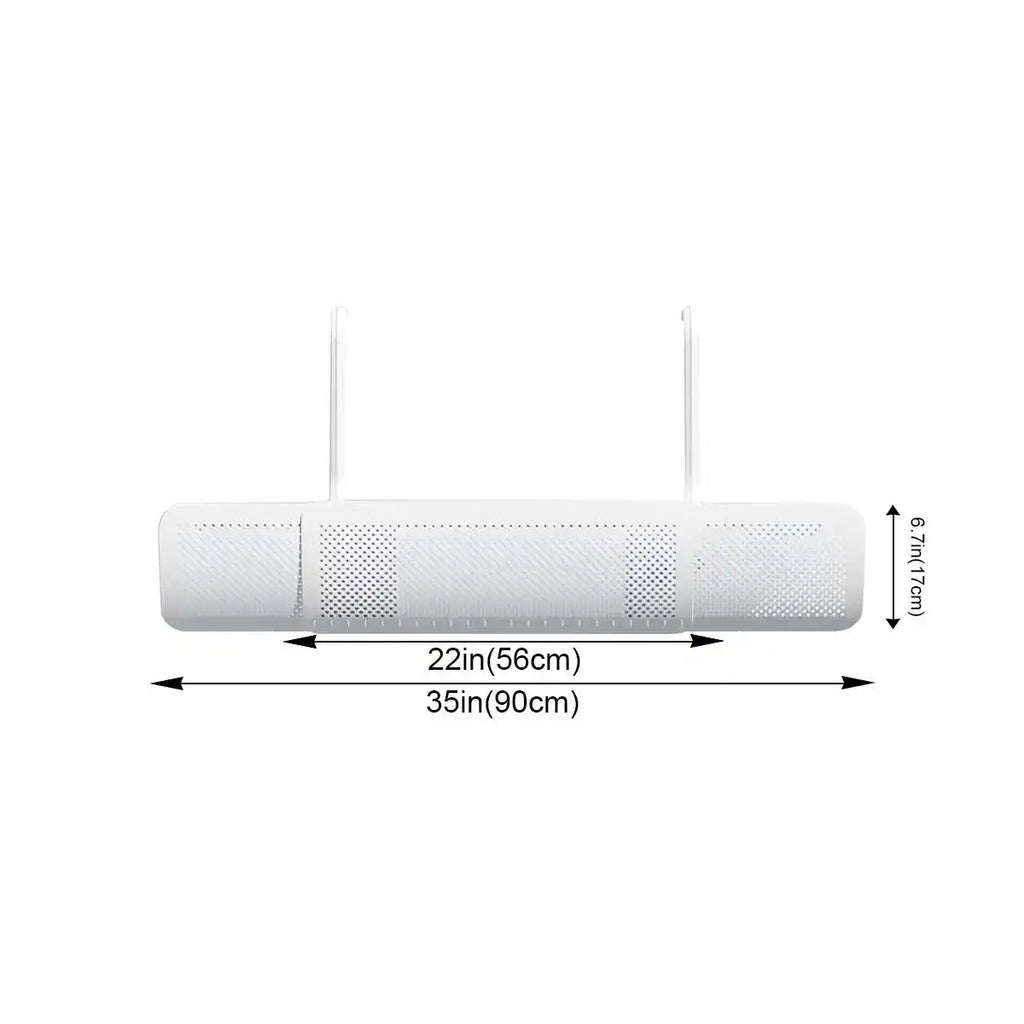 View details for Anti-Direct Blowing Air Conditioning Wind Deflector Wall-Mounted Outlet Baffle Hanging Conditioning Guide Cover Anti-Direct Blowing Air Conditioning Wind Deflector Wall-Mounted Outlet Baffle Hanging Conditioning Guide Cover