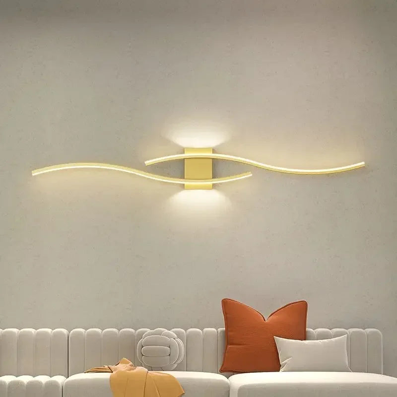 LED Wall Lamp Smart Remote Control Adjustable Color Temperature Brightness Bedroom Living Room Home Upper and Lower Led Lamps - Magic Electronics