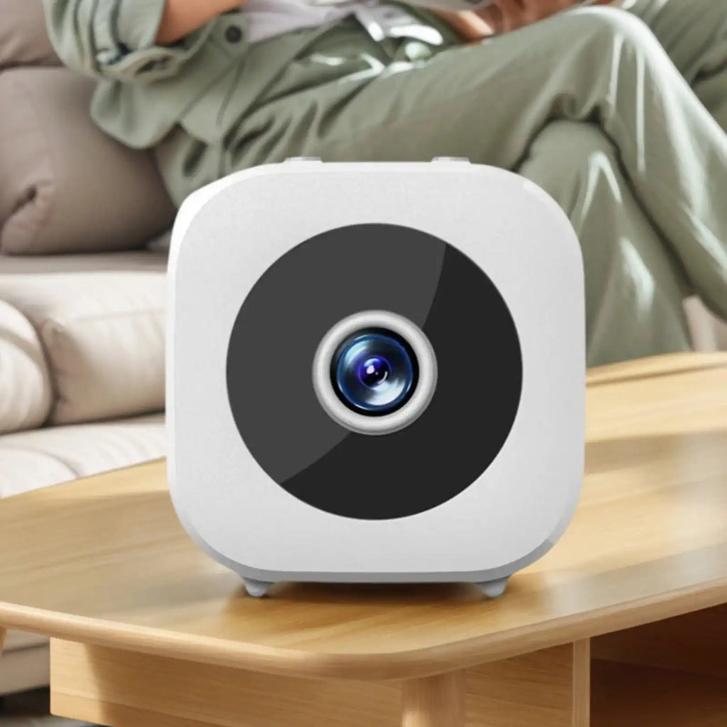 Smart Wireless Security Camera Rechargeable Househeld WiFi Surveillance Motion Detection Mini HD Camera for Home Office - Magic Electronics