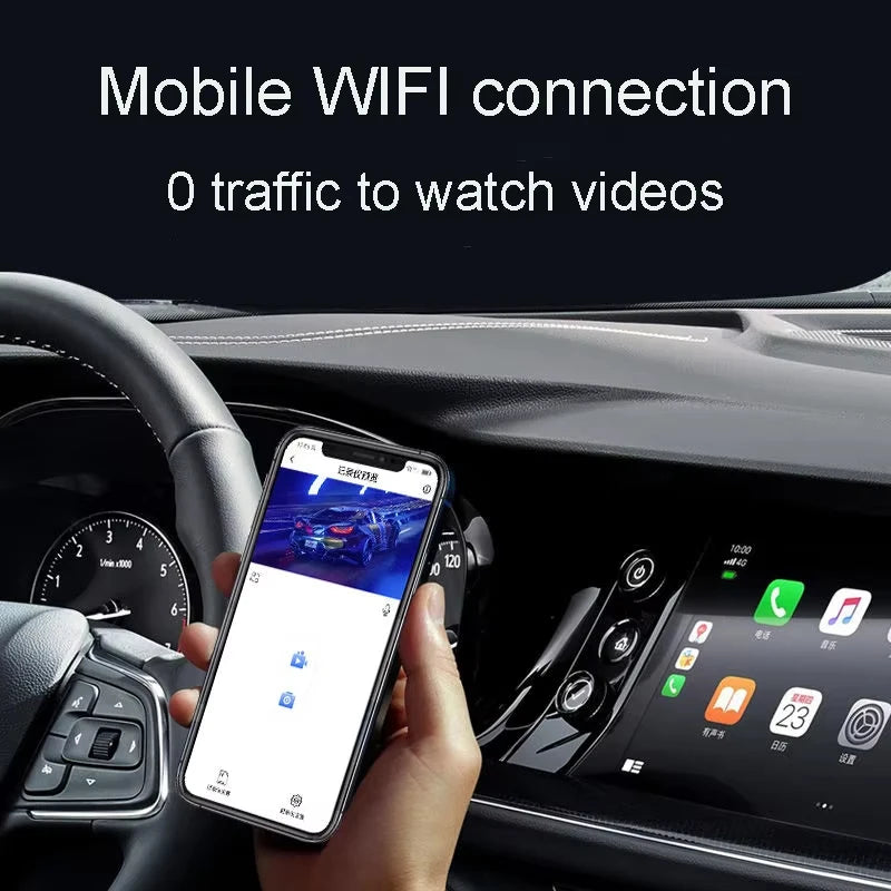 1080P Dashcam Car Dvr Front and Rear HD 4Cameras 2inch IPS4-Channel Recording Video Recorder Night Vision Recorder Black Box Magic Electronics S8725e21a4bb94146a6767f8094cfa9e1U