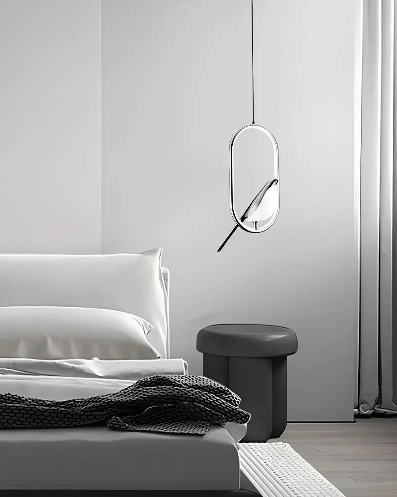 LED Gold Silver Magpie Bird Pendant Light Chandelier for Bedroom Living Room Indoor Hanging Lamp AC110v 220v Drop Shipping Magic Electronics S87447da3b52243a89de55f92da95b795g