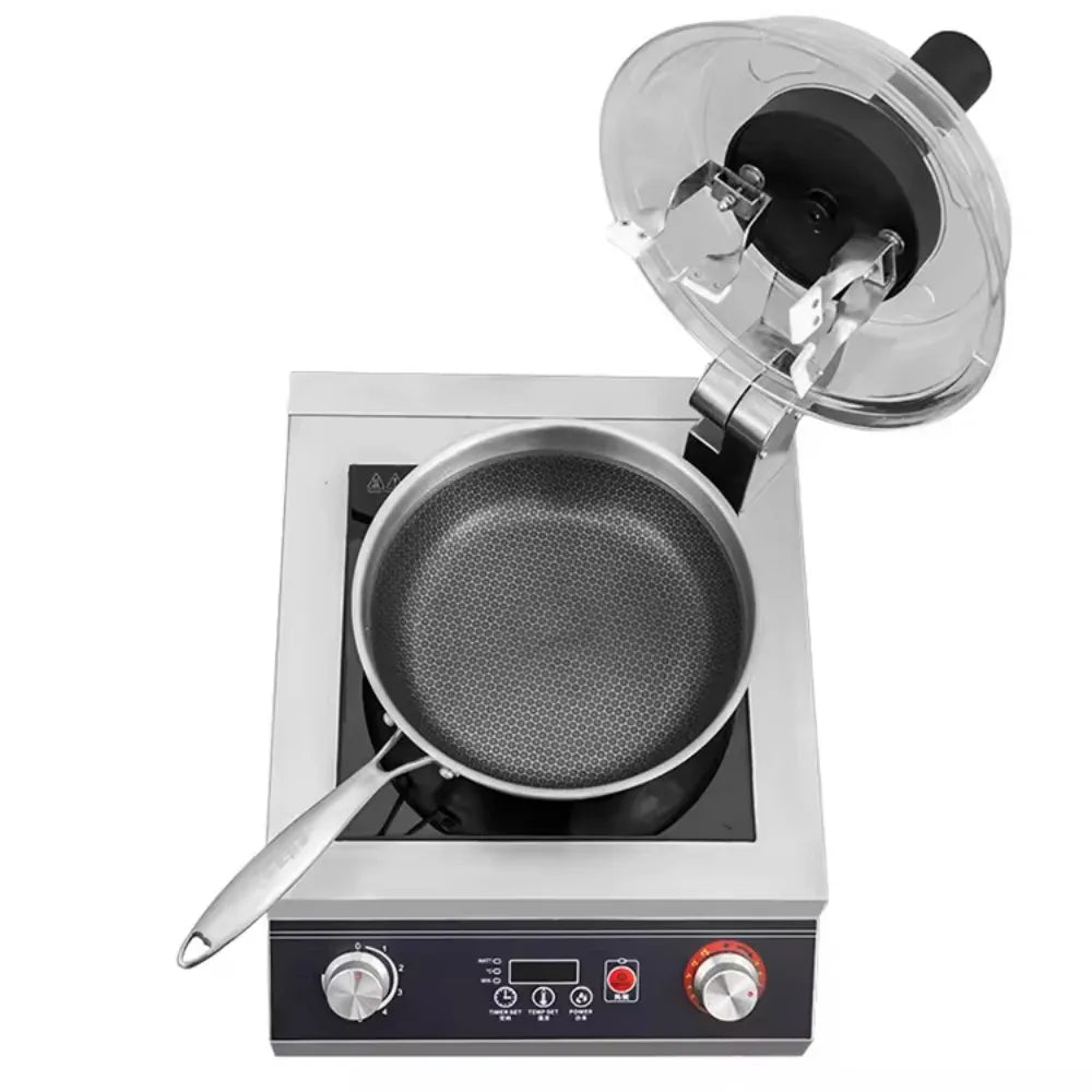 Commercial Cooking Robot Machine All-in-One Kitchen Cooker with Blender, Multifunctional, Fast Heat, Easy Clean, for Restaurant - Magic Electronics