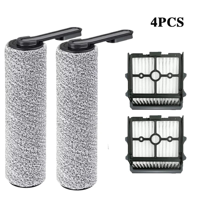 For Tineco Floor ONE S5 Combo Cordless Wet Dry Vacuum Cleaner Accessories Brush Roller And HEPA Filter Replacement Spare Parts 4PCS 1 Magic Electronics S89c66bc3b0c7409ebe05b655e13bede20 4PCS 1