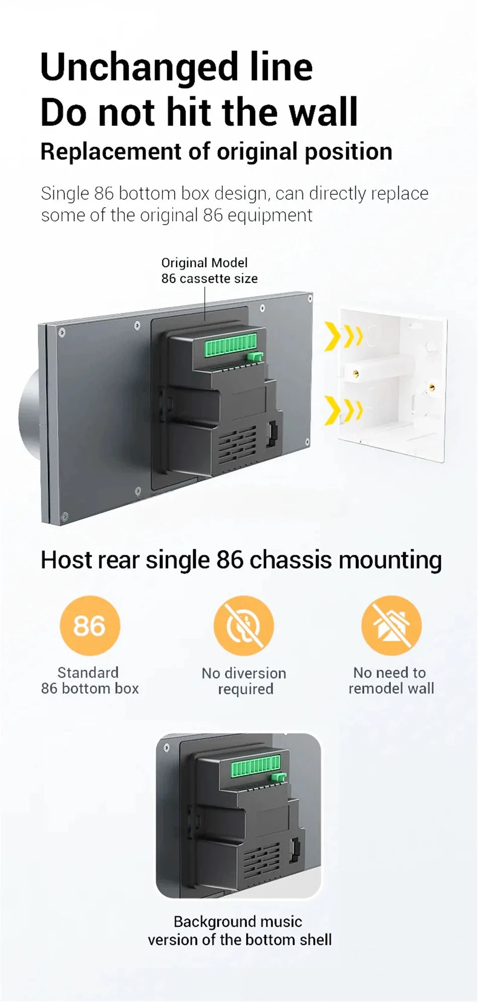 TUYA Smart Home Device Scene control panel Built-in ZIGBEE gateway Bluetooths Audio wall Amplifiers WIFI Background music system - Magic Electronics
