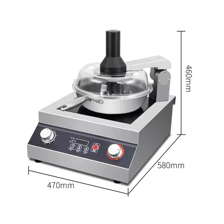 Commercial Cooking Robot Machine All-in-One Kitchen Cooker with Blender, Multifunctional, Fast Heat, Easy Clean, for Restaurant - Magic Electronics