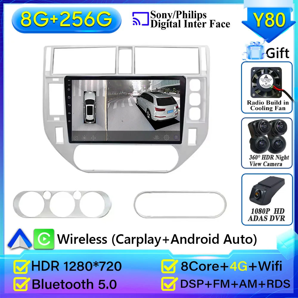 For Ford Kuga MK1 2008-2012 For Ford C-MAX CMAX 2003-2010 Car Radio Carplay Navigation GPS Android Auto Android 15 No 2din WiFi 7862 8G 256G 360 CAM CHINA Magic Electronics S8ab492cdf81b47c394ef2c19c42e44028 7862 8G 256G 360 CAM CHINA