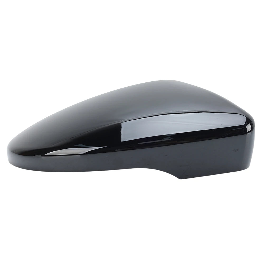 Rearview Mirror Cover Cap For Volkswagen Scirocco Beetle CC EOS Passat 2009 2010-2017 Painted Black With Buckle Car Accessories Magic Electronics S8b45580fff574a228472cd2ea7d430710
