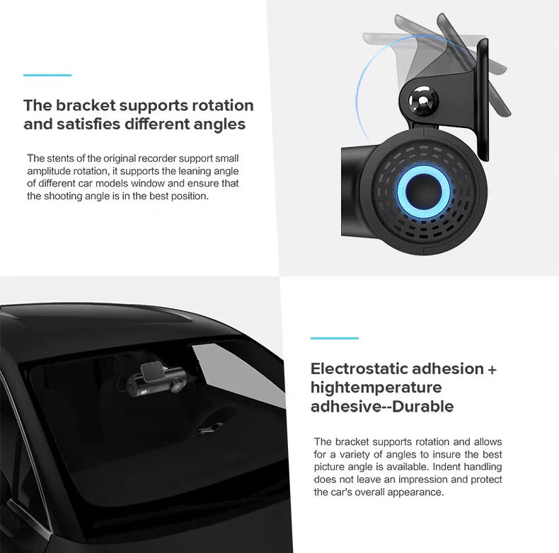 dashcam for car Black box Driving Video Recorders 4K WiFi Mini Front Camera Dash Cam 24H Parking Monitor Car Recording camera - Magic Electronics
