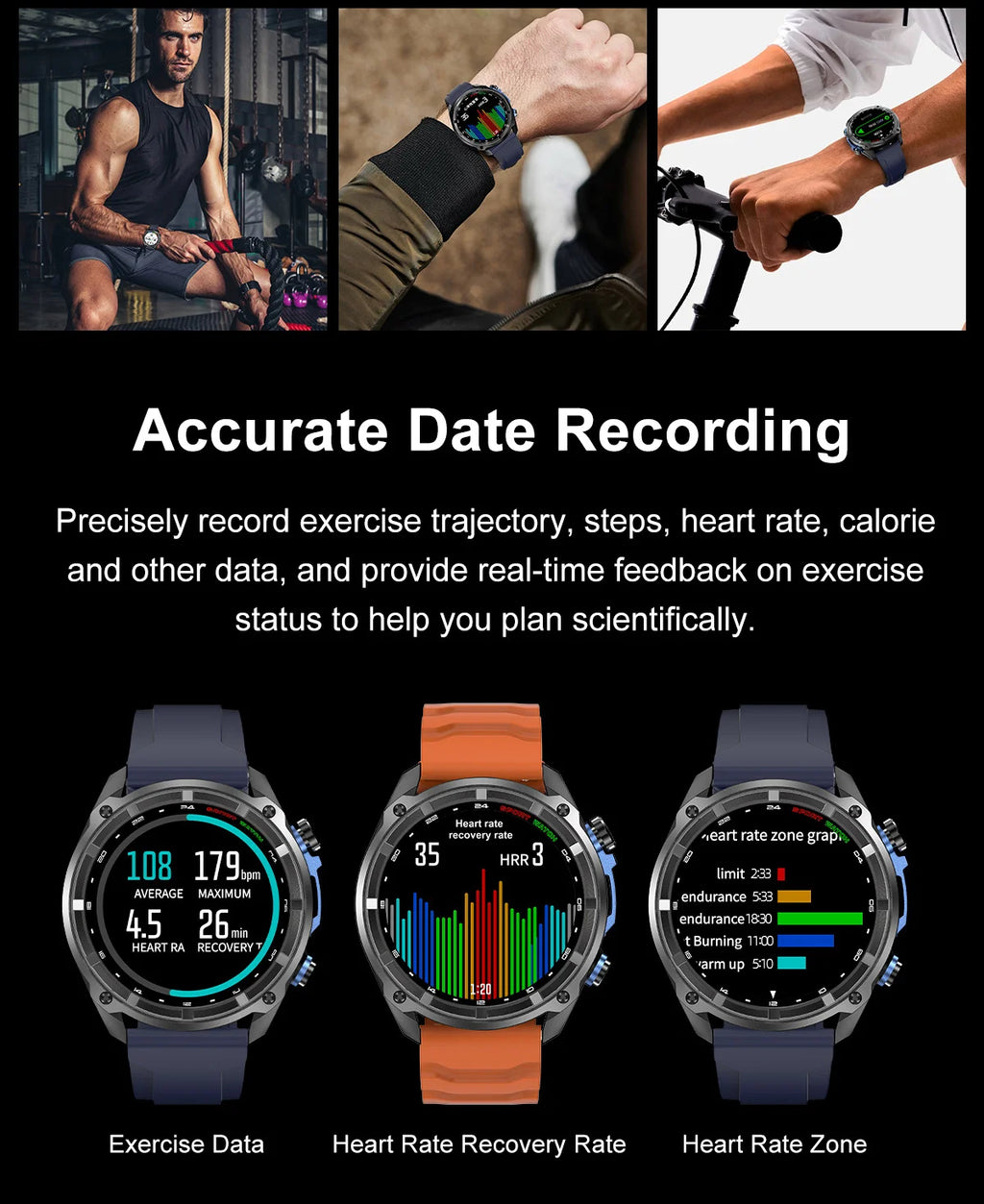 2026 New T-REX Pro Dual-Band AGPS Smartwatch Built-in Offline Map 10ATM Waterproof 30-Days Battery Compass Men Militray Watches - Magic Electronics