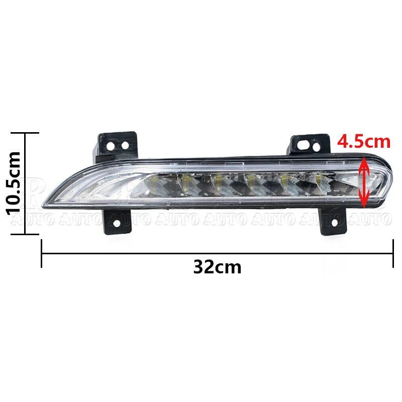 LED DRL Daytime Driving Running For Renault Fluence 2014 2015 2016 2017-2021 Front Bumper DRL Day Light Lamp 266057986 266005976 Magic Electronics S8c4badf611db401c9467364186a0f319t