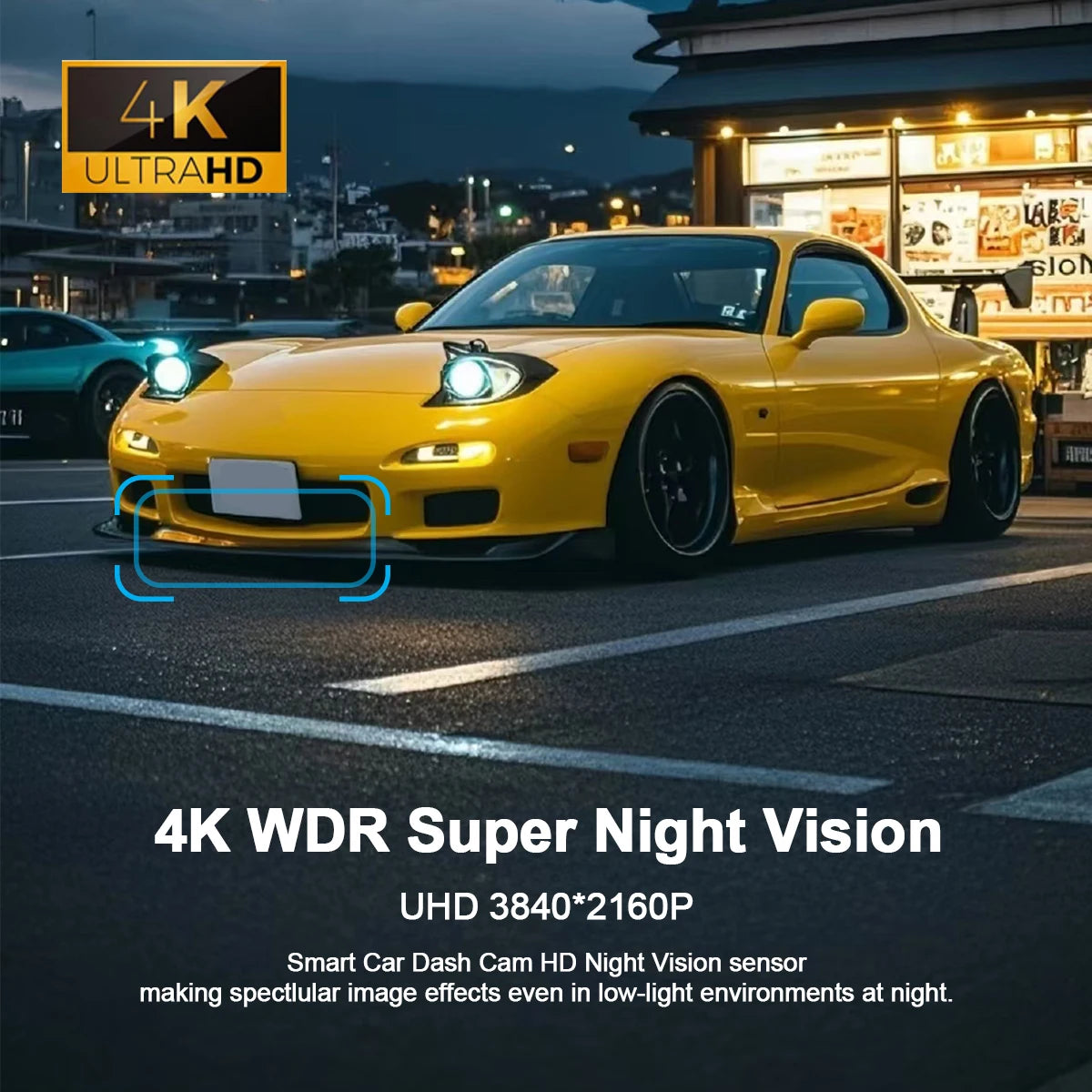 dashcam for car Black box Driving Video Recorders 4K WiFi Mini Front Camera Dash Cam 24H Parking Monitor Car Recording camera - Magic Electronics