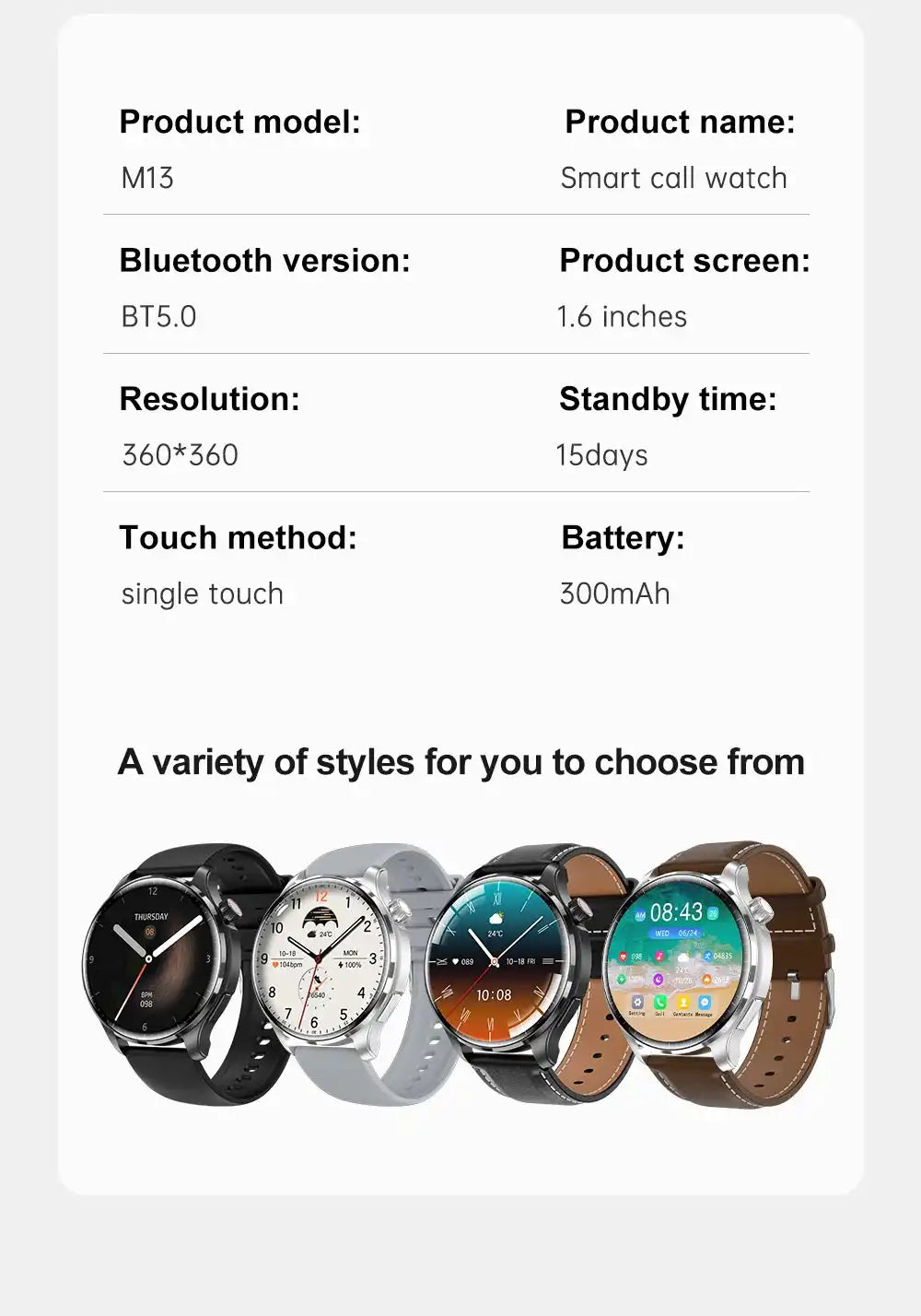 2026 New GPS SmartWatch BluetoothCall IP68 Waterproof AMOLED Screen Custom AOD Watch Face Sport Smartwatch Men Women Android iOS - Magic Electronics