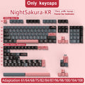 KYOMOT 156 Keys Night Sakura Keycaps German French Korean PBT Cherry Profile Anime ISO Keycaps for MX Switch Mechanical Keyboard 156 Keys Ko Magic Electronics S8dcc83de28c54c70ae441dfe6ddefdce2 156 Keys Ko