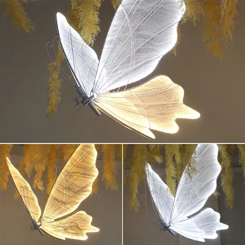 Butterfly Wedding Decor floor light with base LED Lace Ceiling Lamp Romantic Creative Lamps Road Load Walkway Party Stage Lights Magic Electronics S8dd3fdc201af49928deba45815b49c1bO