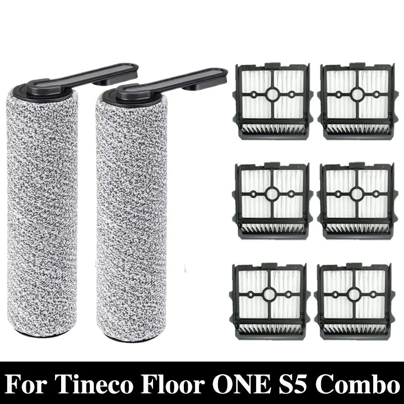 For Tineco Floor ONE S5 Combo Cordless Wet Dry Vacuum Cleaner Accessories Brush Roller And HEPA Filter Replacement Spare Parts Magic Electronics S8e8ae673892b4b8c925aaacc39a12978r