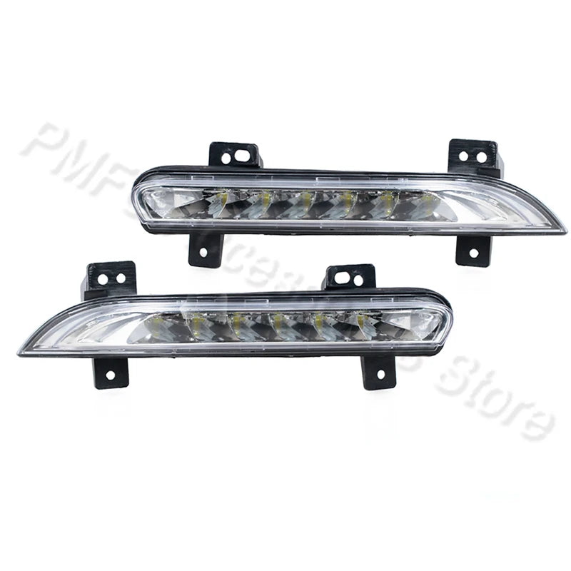 LED DRL Day Light Front Bumper DRL Daytime Driving Running Lamp For Renault Fluence 2014 2015 2016 2017-2021 266057986 266005976 1 Left and 1 Right Magic Electronics S8e8e4e74ccdc455c8b2e6cf264817e5cj 1 Left and 1 Right