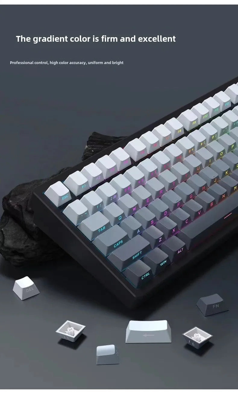 aula f75 keycaps keycap set for mechanical keyboard key caps кейкапы 68/75/81/87/98 purple blue pink Magic Electronics S8f2b445890ef4cafb63efd9f093417cbG