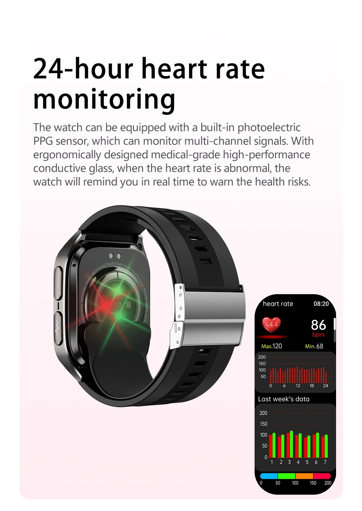 2026 New Upgrade AI Diagnostic Airbag Precise Blood Pressure Health SmartWatch Uric Acid ECG Blood lipids Smartwatch Men Women Magic Electronics S8f359fc686614e099fb806419853c917D