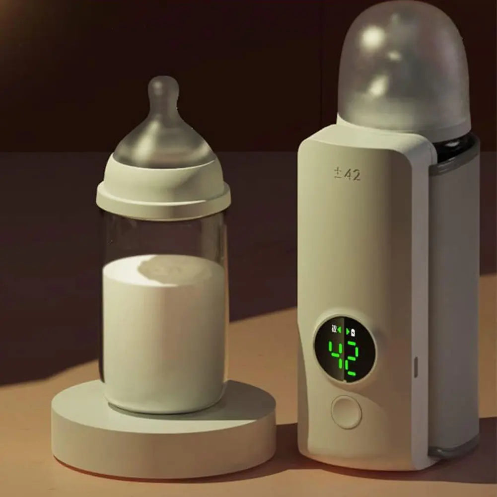 Portable Bottle Warmer Rechargeable Cordless Milk Warmer with Temperature Control Baby Bottle Warmer for Traveling Camping Home UNITED KINGDOM Magic Electronics S8f91c3a266144282b543dd095061efe54 UNITED KINGDOM