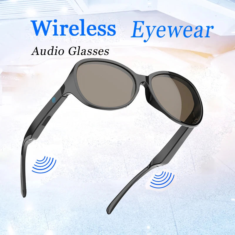 Smart Sunglasses with Bluetooth Call & HIFI Sound - Waterproof Anti-UV for Outdoor Sports, Unisex Magic Electronics S8fdfcf973f0b4ca3a9d2fc9a2b3c76ab4