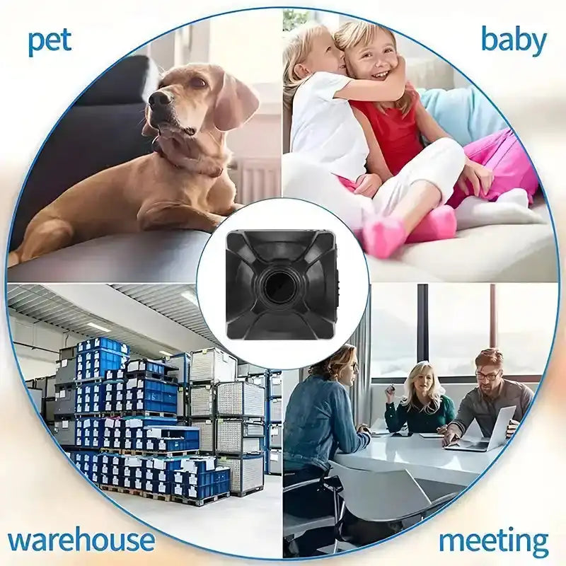 Mini Wireless Camera WiFi Home Connected Mobile Remote HD Motion Detection Long Battery Life Monitor Night Vision Home Safety - Magic Electronics