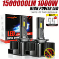 D1S D3S LED Headlight Canbus 1000W 1500000LM D4S D2S D8S Auto Bulbs Two-sided D1R D2R D3R D4R Car Lamp Xenon HID 6000K 12V 24V - Magic Electronics