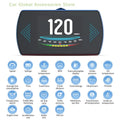 P12S Car OBD2 Head Up Display Dual System For HUD OBD Car Gauge Smart Digital Meter Speed Fuel Read Fault Code Driving Computer Default Title Magic Electronics S93ad24fd9a8a474892226ea31c621cc6p Default Title